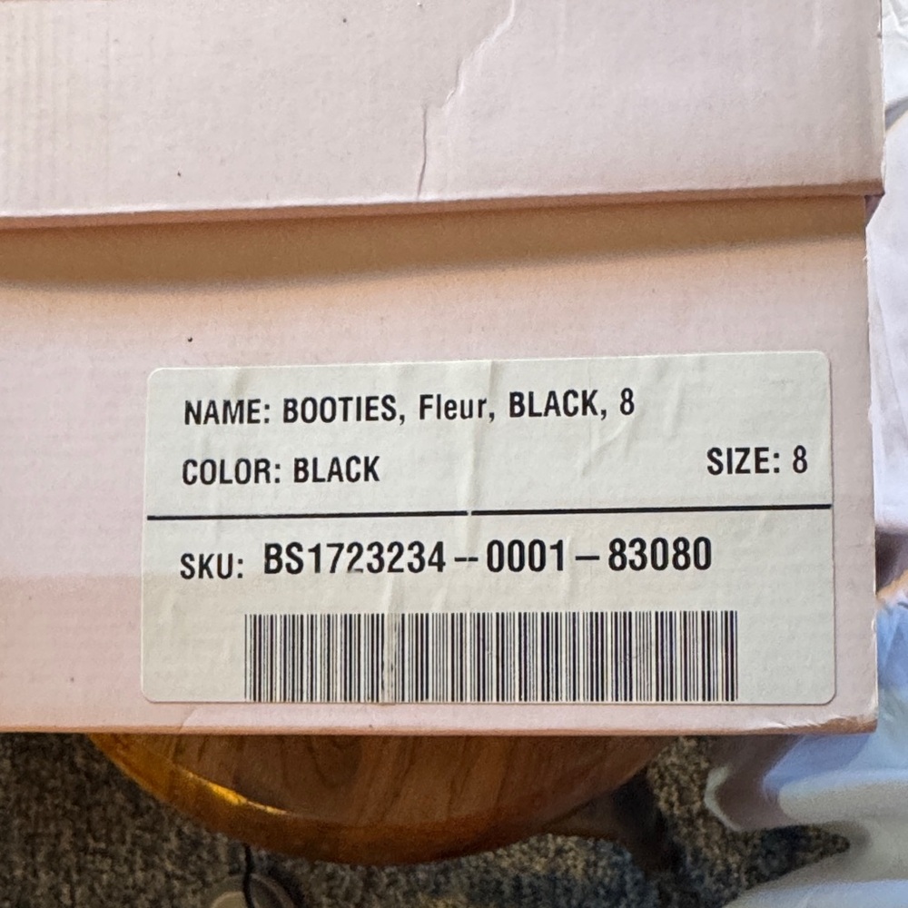 JustFab Black Perforated Heeled Sandals - Picture 9 of 10